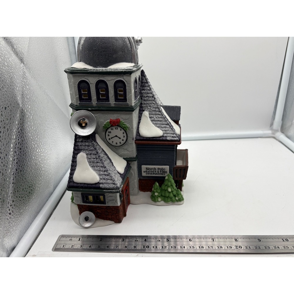 Dept 56 North Pole Village Weather and Time Observatory 56385 Boxed Retired - Picture 12 of 12